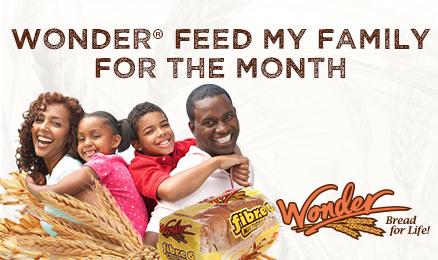 Wonder® Feed my family for the month